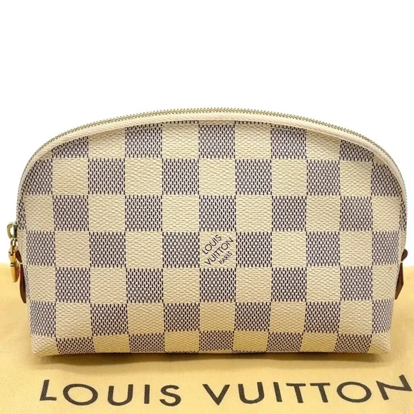 Louis Vuitton Damier Azur Pochette - Cosmetic Pouch with Dust bag - Picture 1 of 15